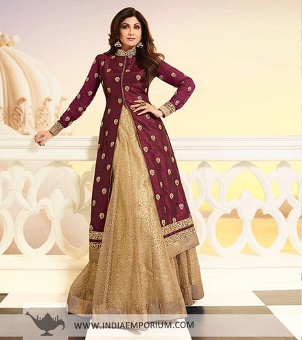 Indo Western Lehenga