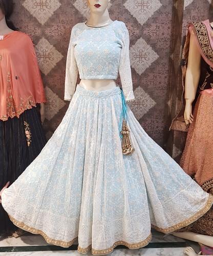 Chikankari Lehenga