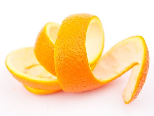 Narancshéj a pattanások eltávolítására az állán