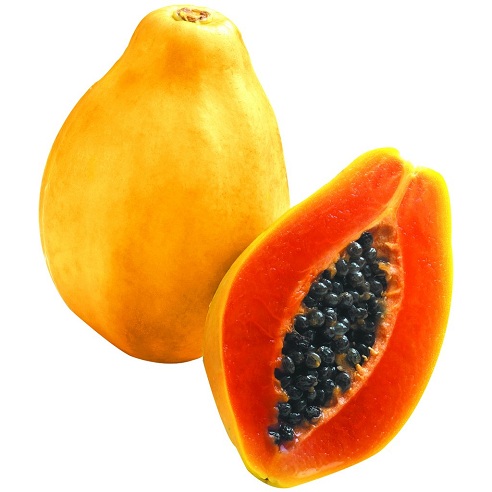 Papaya a pattanások csökkentésére az állán