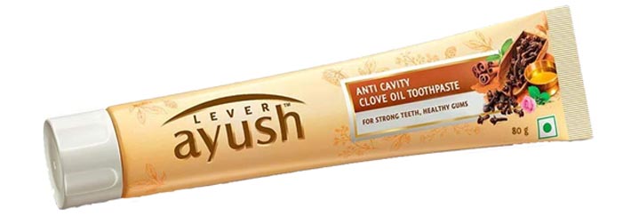 Lever Ayush Anti Cavity Cloity Oil fogkrém