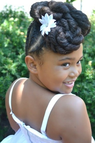 Up-do frisurer til Cornrows og Twists