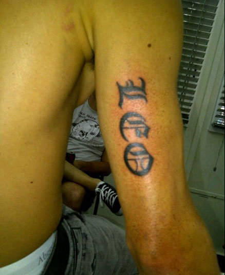 Fernando Torres fia tetoválása
