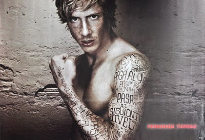 Fernando Torres teljes karú tetoválás tervezés