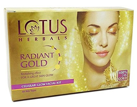 Lotus Gold arcpakolás