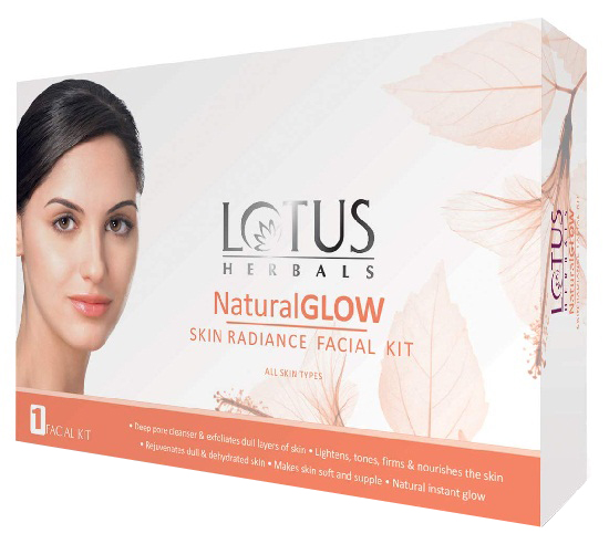 Lotus Natural Glow arcpakolás