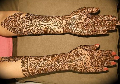 Seneste brude Mehndi Design