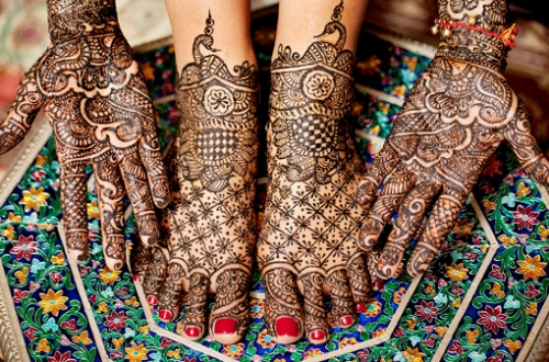 Virágok Mehandi Designs Brides