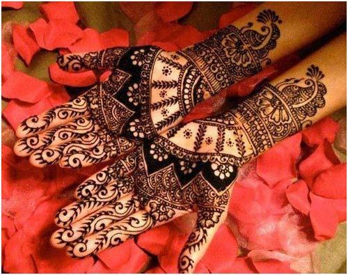 Håndledslængde Brude Mehndi Designs