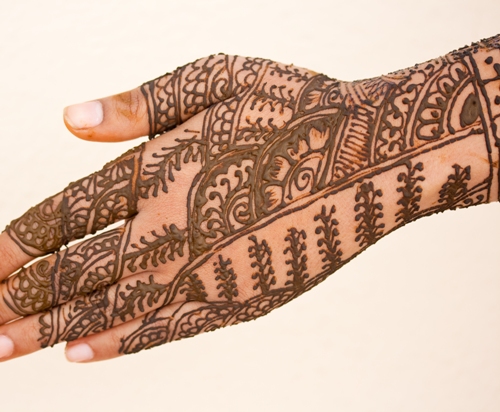 Mehndi Design az egész kézhez