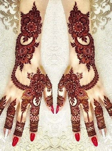 Mehndi Design til hænder