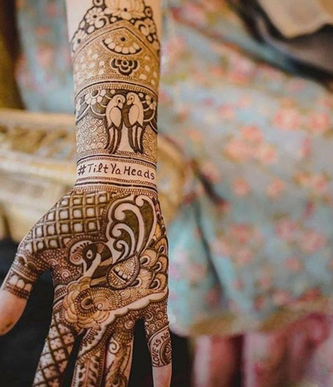 Ekspressiv Seneste Dulhan Mehndi Design