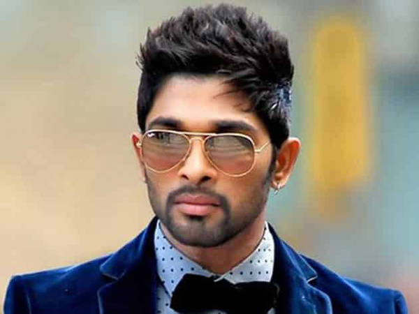 Allu Arjun pigget hårklippning