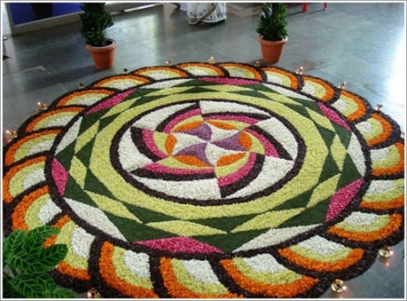 Virág Rangoli Design