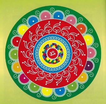 Gyönyörű Rangoli Designs