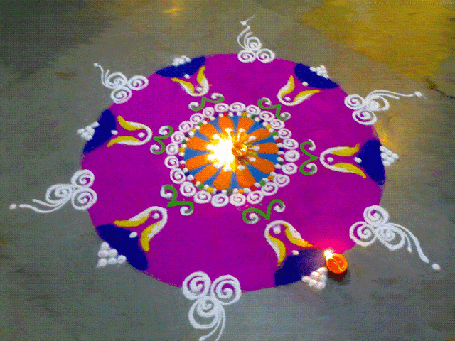 Rangoli Designs alkalmakra