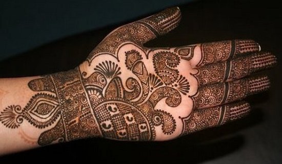 abstrakt mehndi design