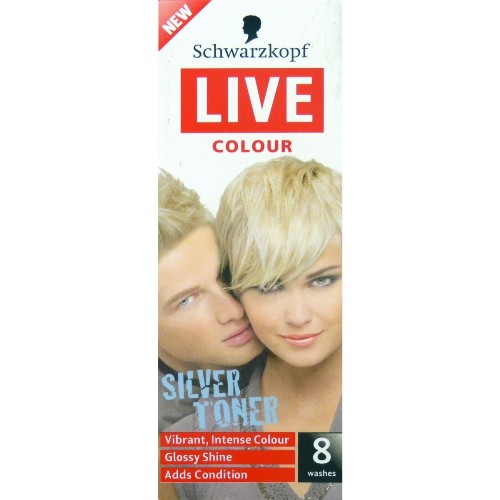Tonere til farvet hår Schwarzkopf Live Color Silver Toner