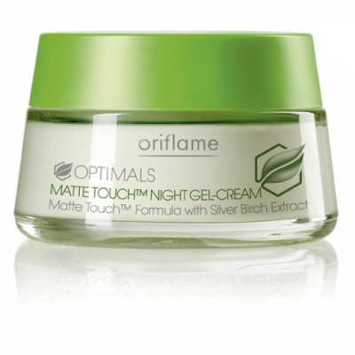 Az Oriflame optimals matt touch éjszakai gél krém