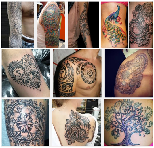 paisley tatoveringsdesign