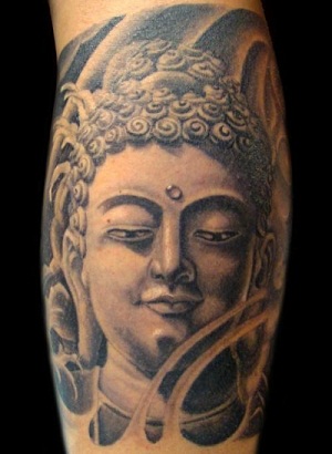 Religiøse guder tatoveringsdesign