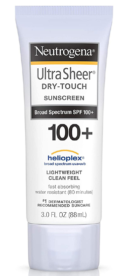 Neutrogena, Ultra Sheer Sunblock Dry Touch, Spf 100