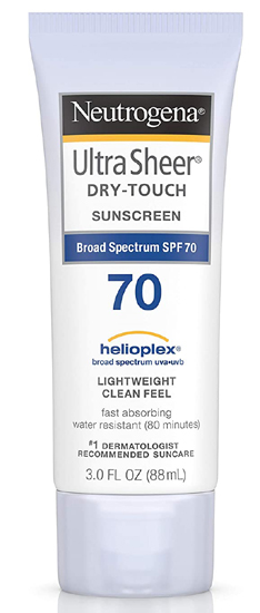 Neutrogena Ultra Sheer Dry Touch Sunblock Spf 70