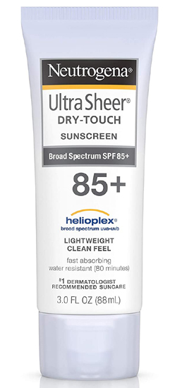Neutrogena Ultra Sheer Dry Touch Solcreme Spf 85