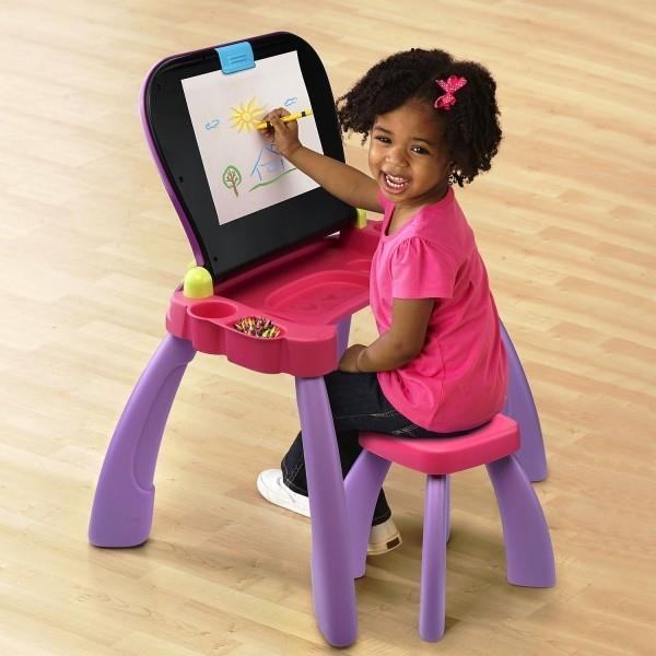 8 alkuperäistä huipputeknistä lahjaa 3-vuotiaille lapsille vtech touch ja opi 3 in 1 -pöytä