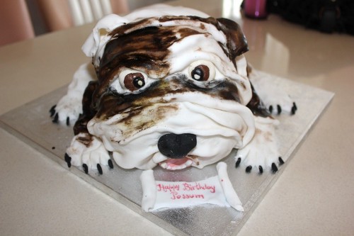 Dog Design Cake Bday