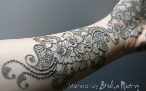 Smukt Mehndi Design