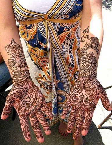 Mehendi vallási célra