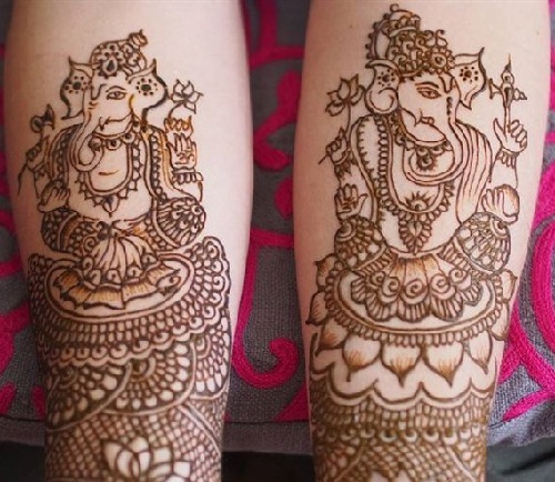 Ganesha Design til hånden