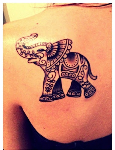 Elephant Design for Shoulder