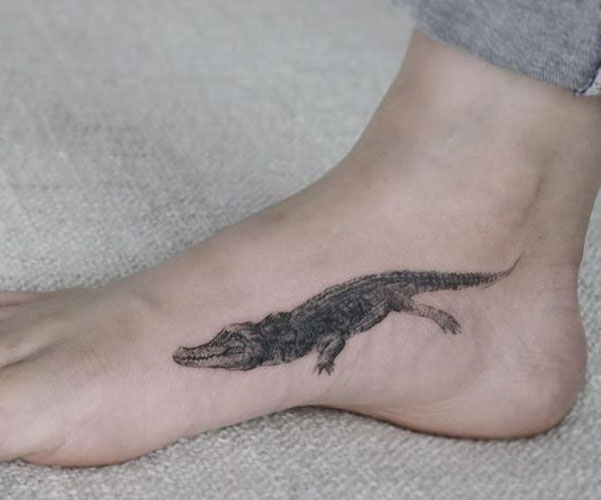 Alligator Tattoo Designs 4