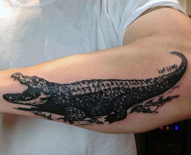 Alligator Tattoo Designs 5