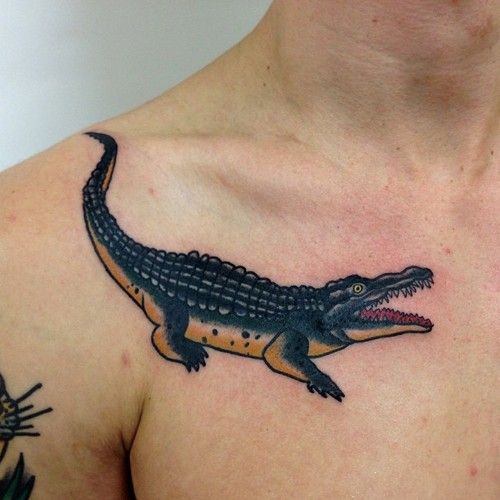 Alligator Tattoo Designs 10