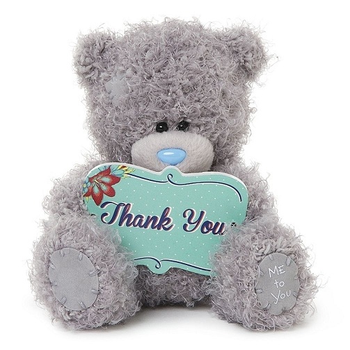 Teddy Bear Köszönöm ajándék
