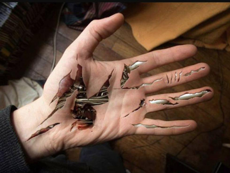 Biomekaniske tatoveringsdesigner