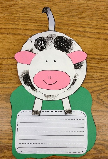 Cow Letterhead Craft