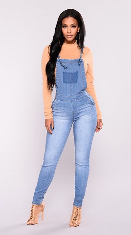 Wish’s Denim overallt kíván