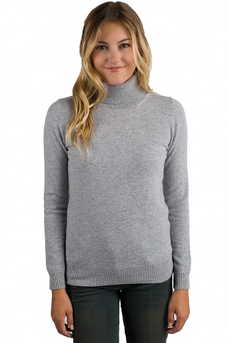 Sweater med rullekrave