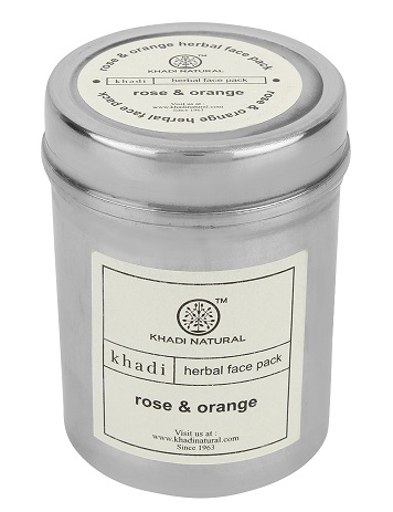 Khadi Rose og Orange Face Pack