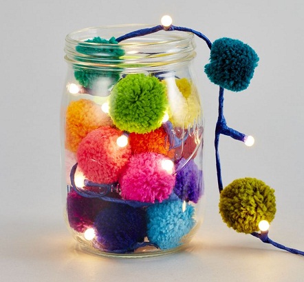 Egyszerű DIY Pom Pom kézművesség