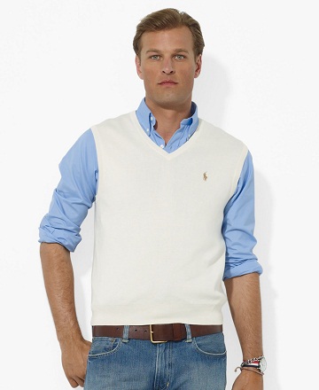 Polo sweater vest