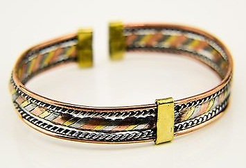Herre Simple Messing Bangle
