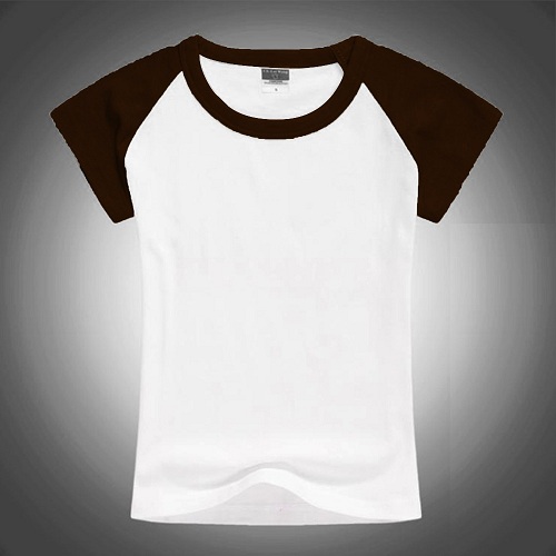 Almindelig baseball halværmet T-shirt