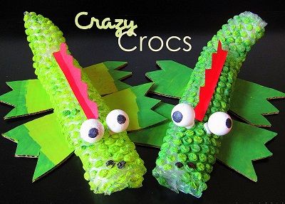 Őrült krokodil kézműves