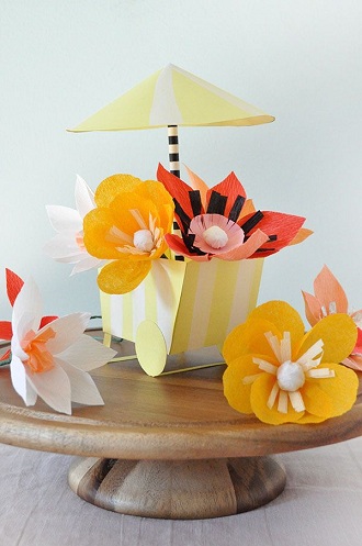 DIY Party Flower Crafts