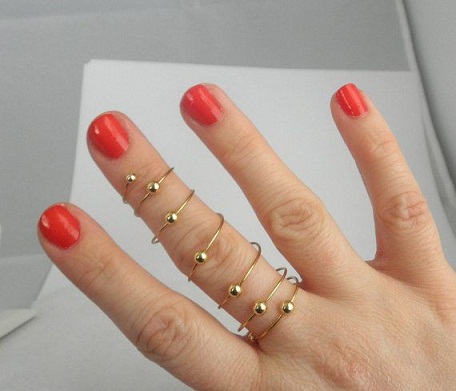 Spiral fuld ring